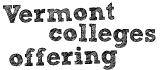 Vermont colleges offering